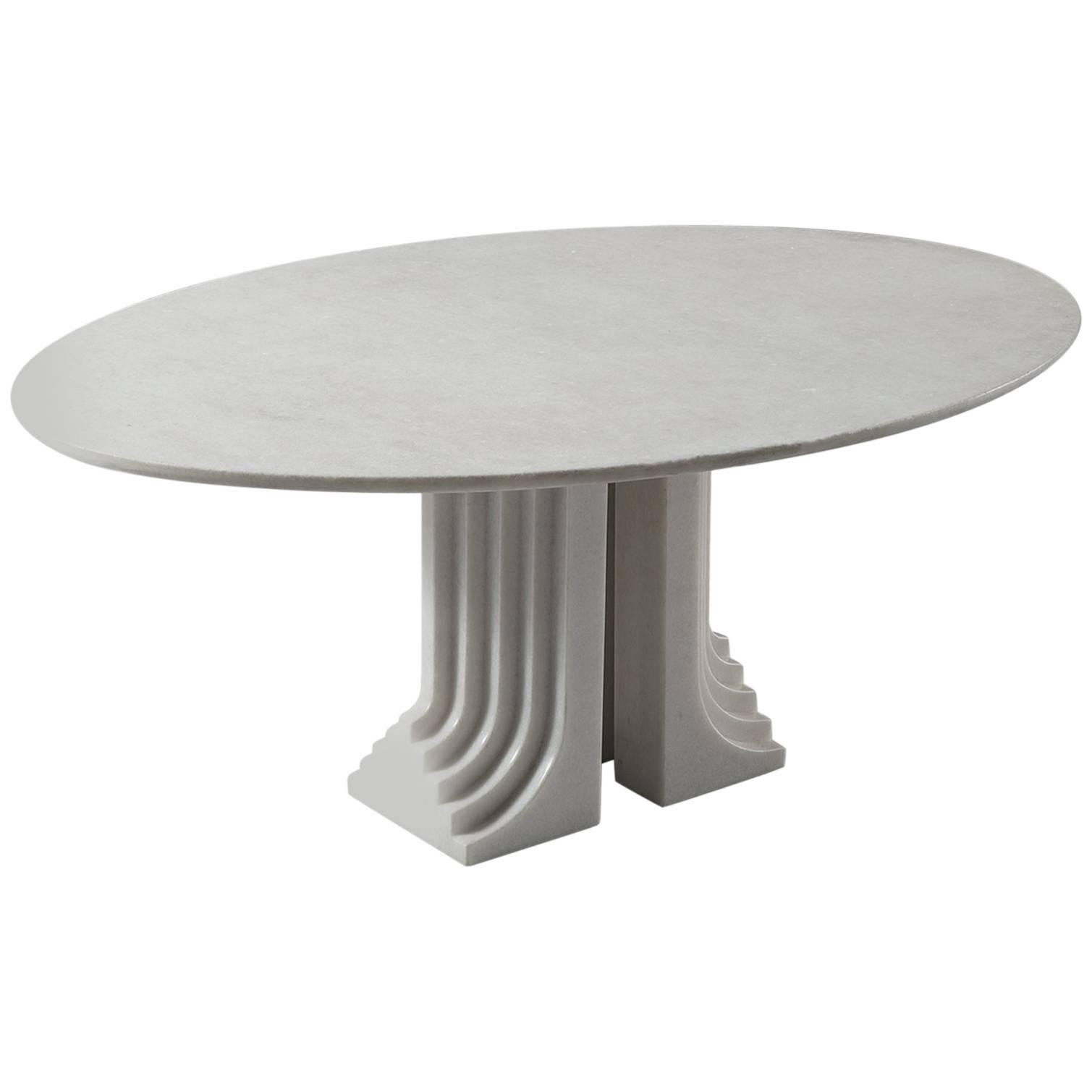 Carlo Scarpa Marble 'Samo' Table for Simon