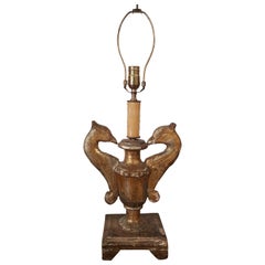 18c Gilded Italian Altar Lamp