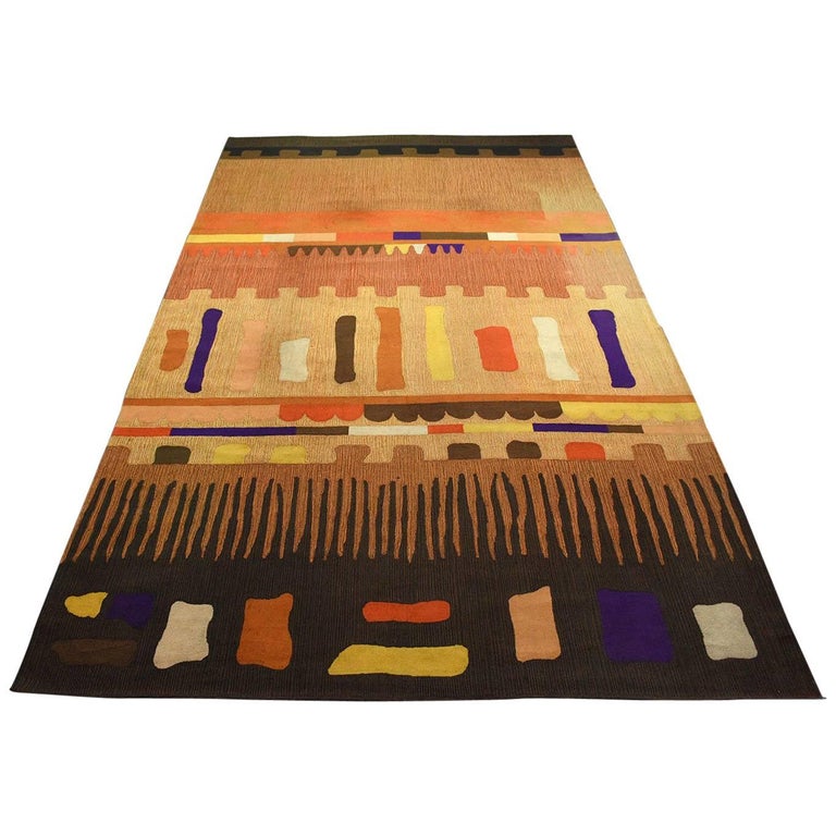 Modernist Edward Fields Large Area Rug For Sale at 1stdibs