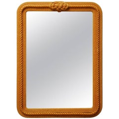 Monumental Maritime Nautical Rope Knot Mirror 