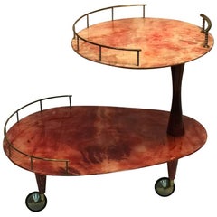 Aldo Tura Bar Cart