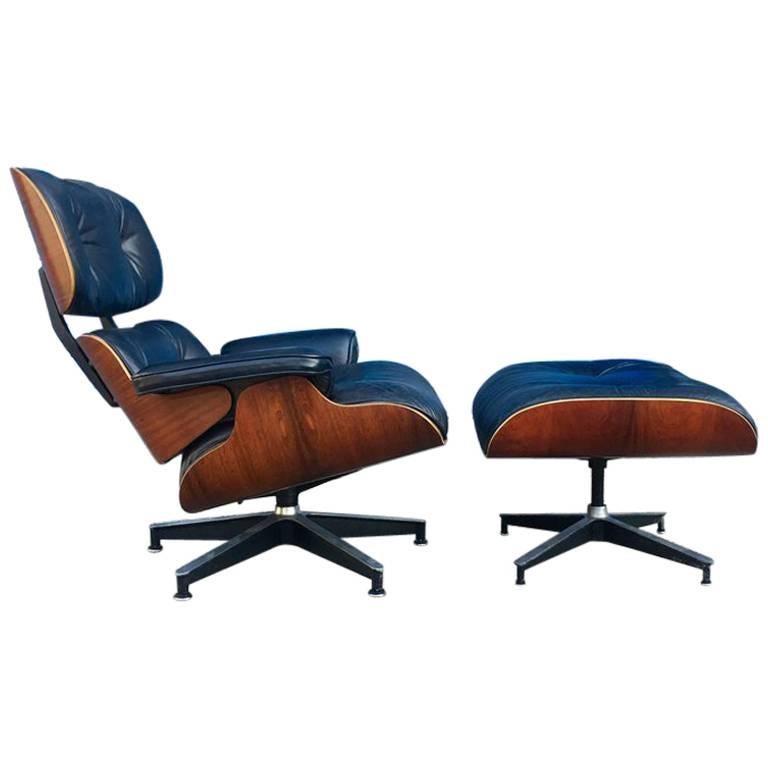Superb Herman Miller Eames Lounge Chair and Ottoman