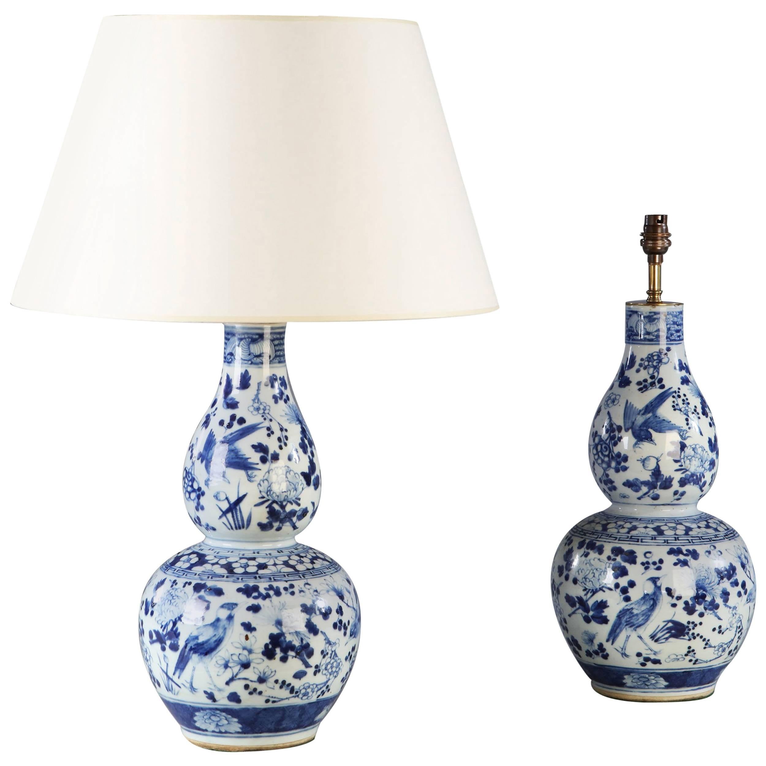 Pair of 19th Century Chinese Lamps