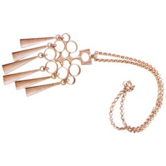 Silver Sterling Pendant with Necklace from 1965 by Bjørn Sigurd Østern, Norway