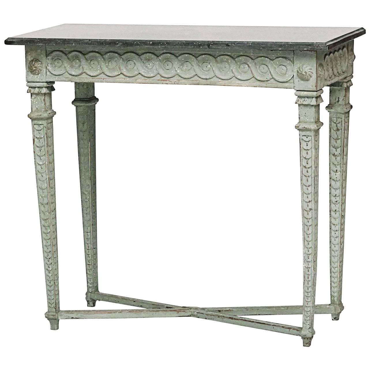 Swedish Late Gustavian Painted Console, Late 18th-Early 19th Century
