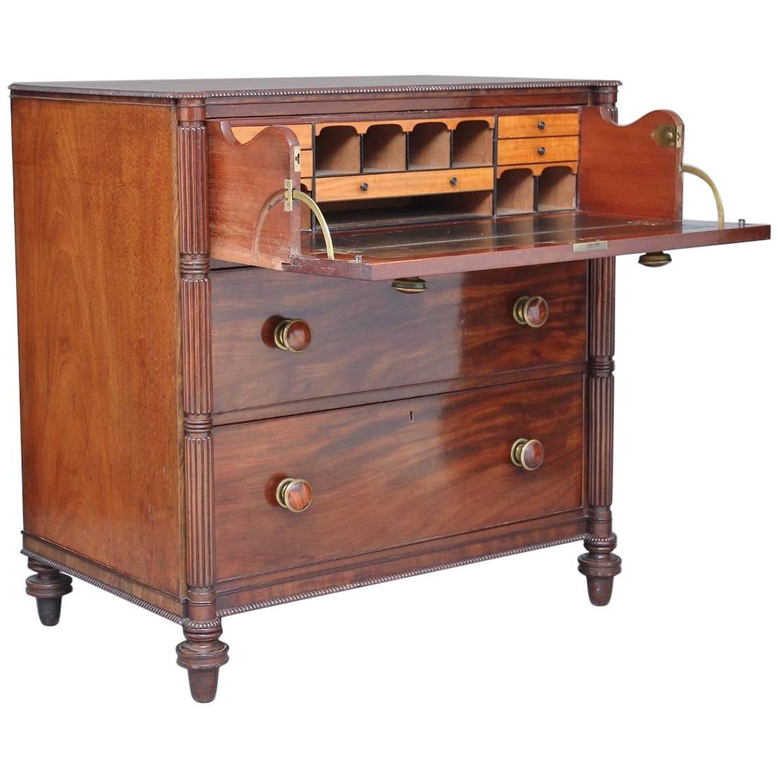 Early 19th Century Secretaire Chest of Drawers