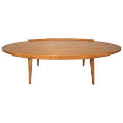 Oval Midcentury Coffee Table