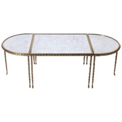 Gilt Bronze Coffee Table Attributed to Maison Baguès, circa 1950