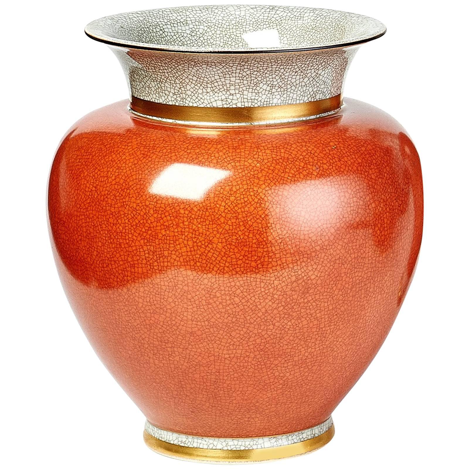 Große große Royal Copenhagen-Porzellanvase, 1950er Jahre im Angebot