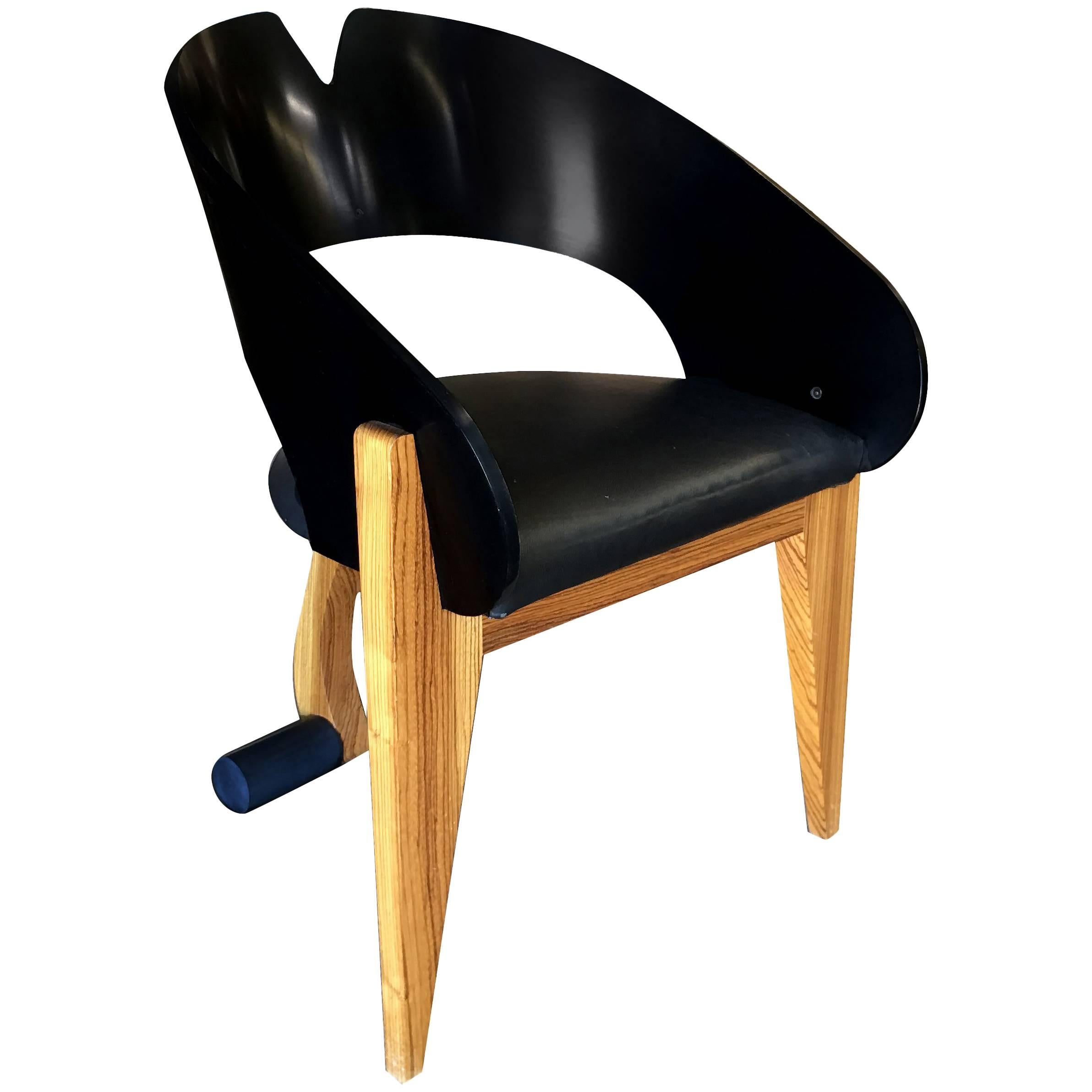 Modernist Chair from the Gallery of Functional Art, circa 1994
