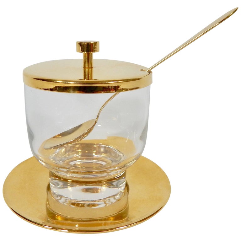 24Karat Gold Condiment Bowl Set at 1stdibs