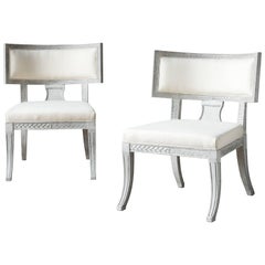 Pair of Sulla Chairs, 21st Century in Gustavian Style