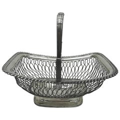 Sheffield Plate Fruit Basket, circa 1810