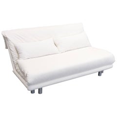 Original Ligne Roset Multy Cloth Sleeping Couch Two-Seat Function Modern