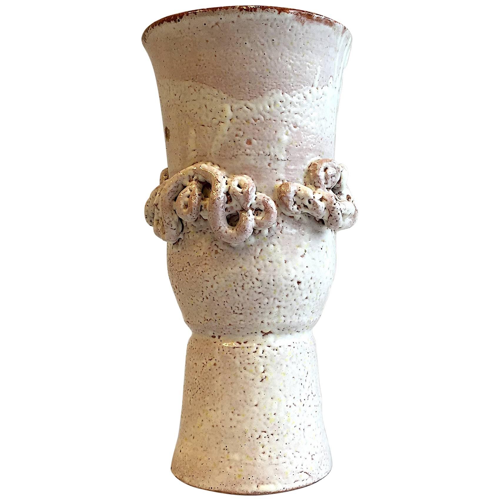 Madoura Vase Vallauris For Sale