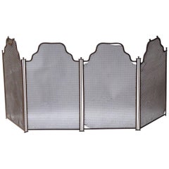 19th Century French Fireplace Screen or Fire Screen