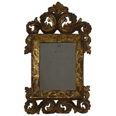 Early 19th Century Italian Baroque Style Giltwood Mirror
