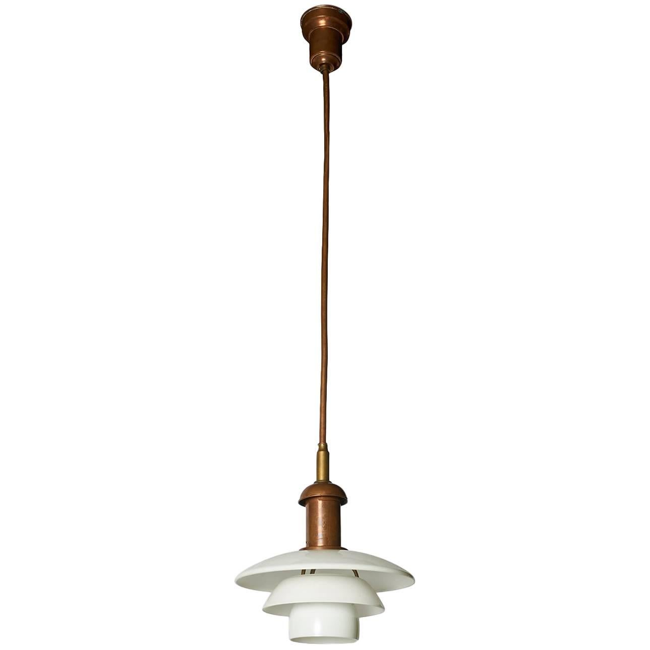 Copper Pendant by Poul Henningsen