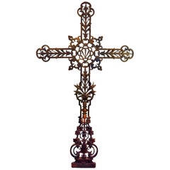 French Iron Field Cross, circa 1900