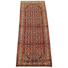 1940s Malayer Herati Gallery Runner 1940s Malayer Herati Gallery Runner