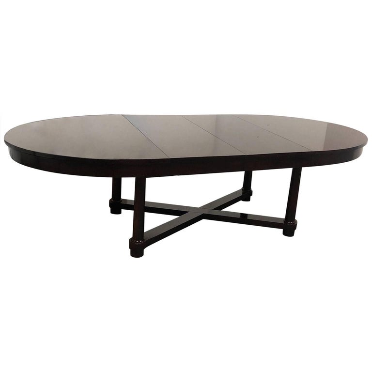 Barbara Barry Oval Table For Baker At 1stdibs Barbara Barry Oval Table For Baker