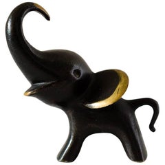 Elephant Figurine by Walter Bosse