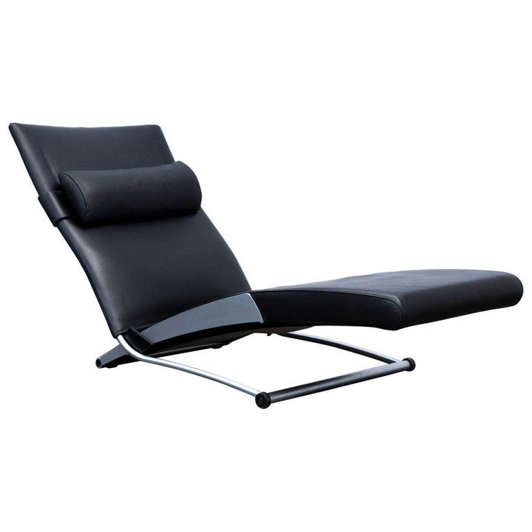 Interprofil Xchair Leather Relax Chair Black Joachim Nees Function