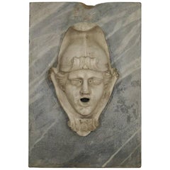 Italian 17th-18th Century Marble Fountain Head