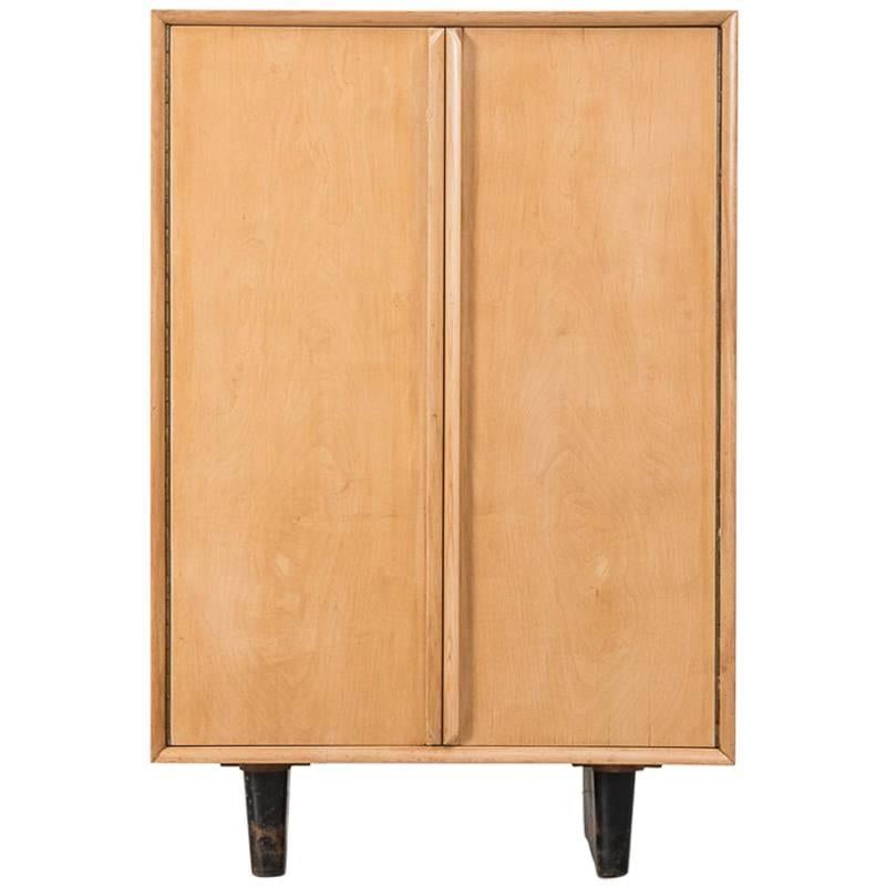 1930s Birch Ply Cabinet, De Bijenkorf, Holland, 1940s