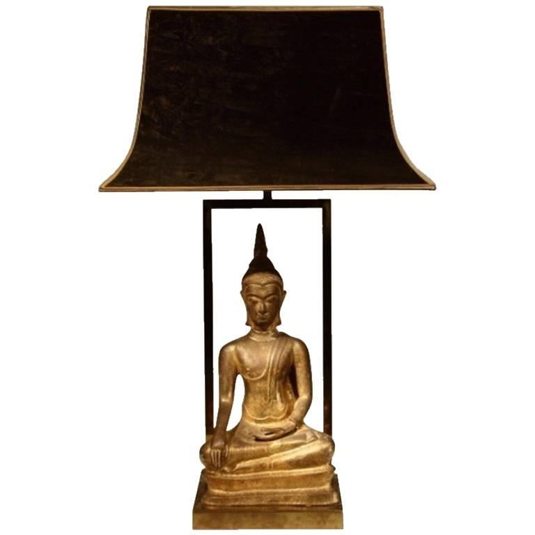 1960s Buddha Lamp