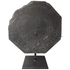Cadran solaire en pierre et ardoise du 18e siècle