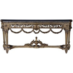 Vintage Luxurious Splendor Console, Sideboard Table in Louis XVI