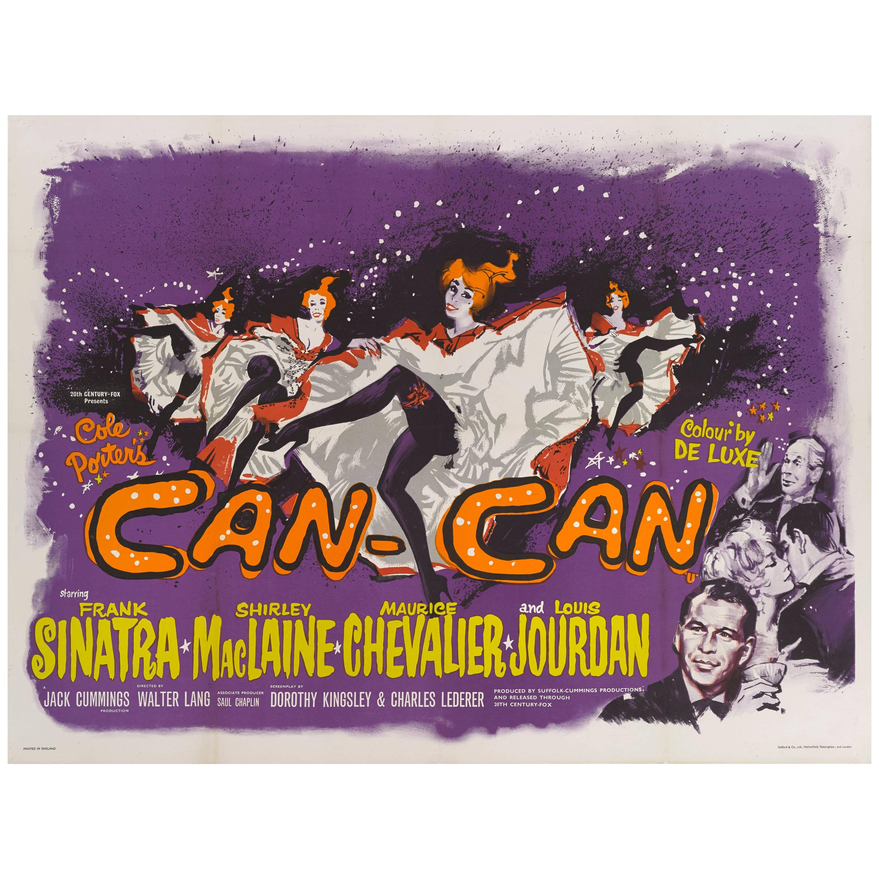 "Can-Can" Original British Movie Poster