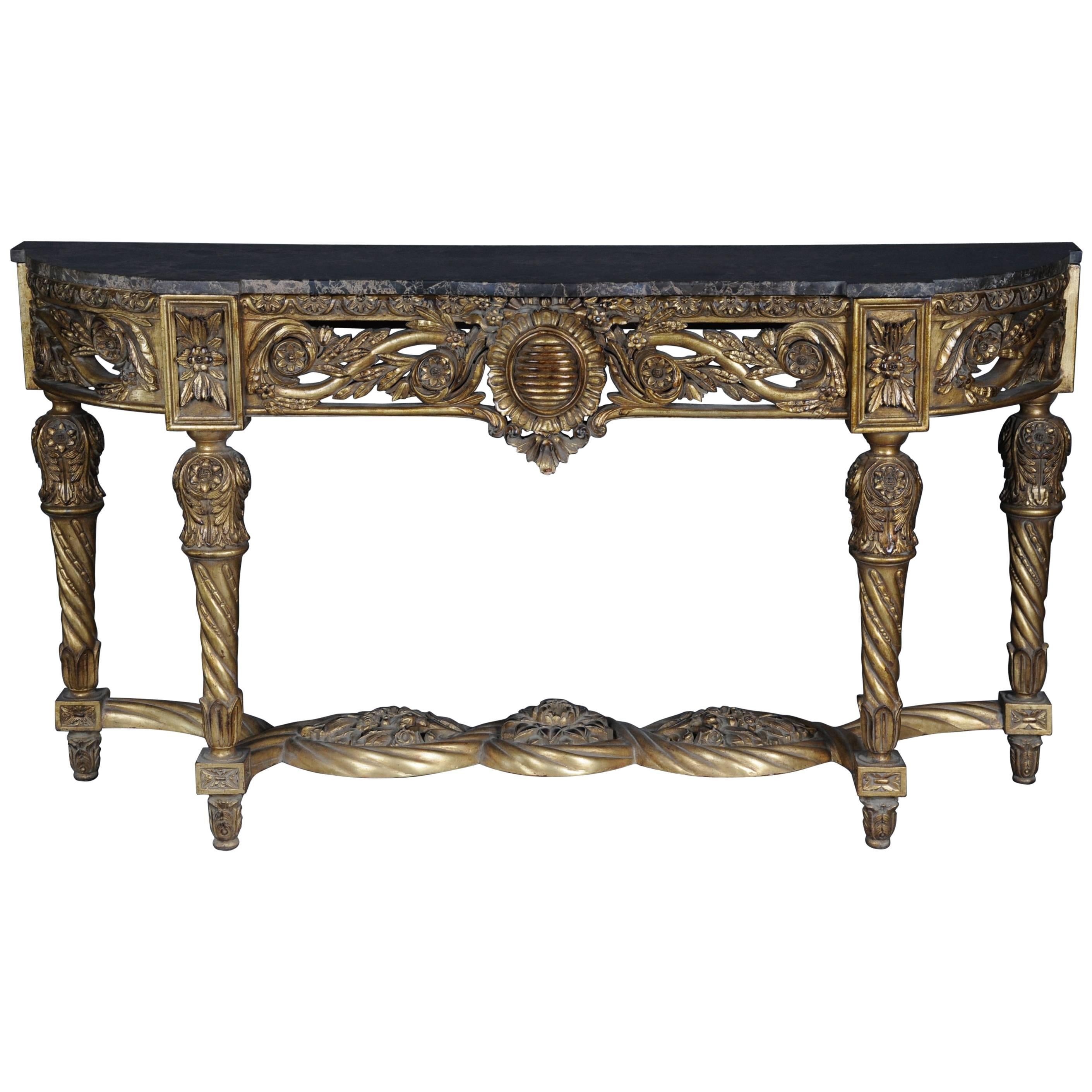 Noble Splendor Console, Sideboard Table in Louis XVI