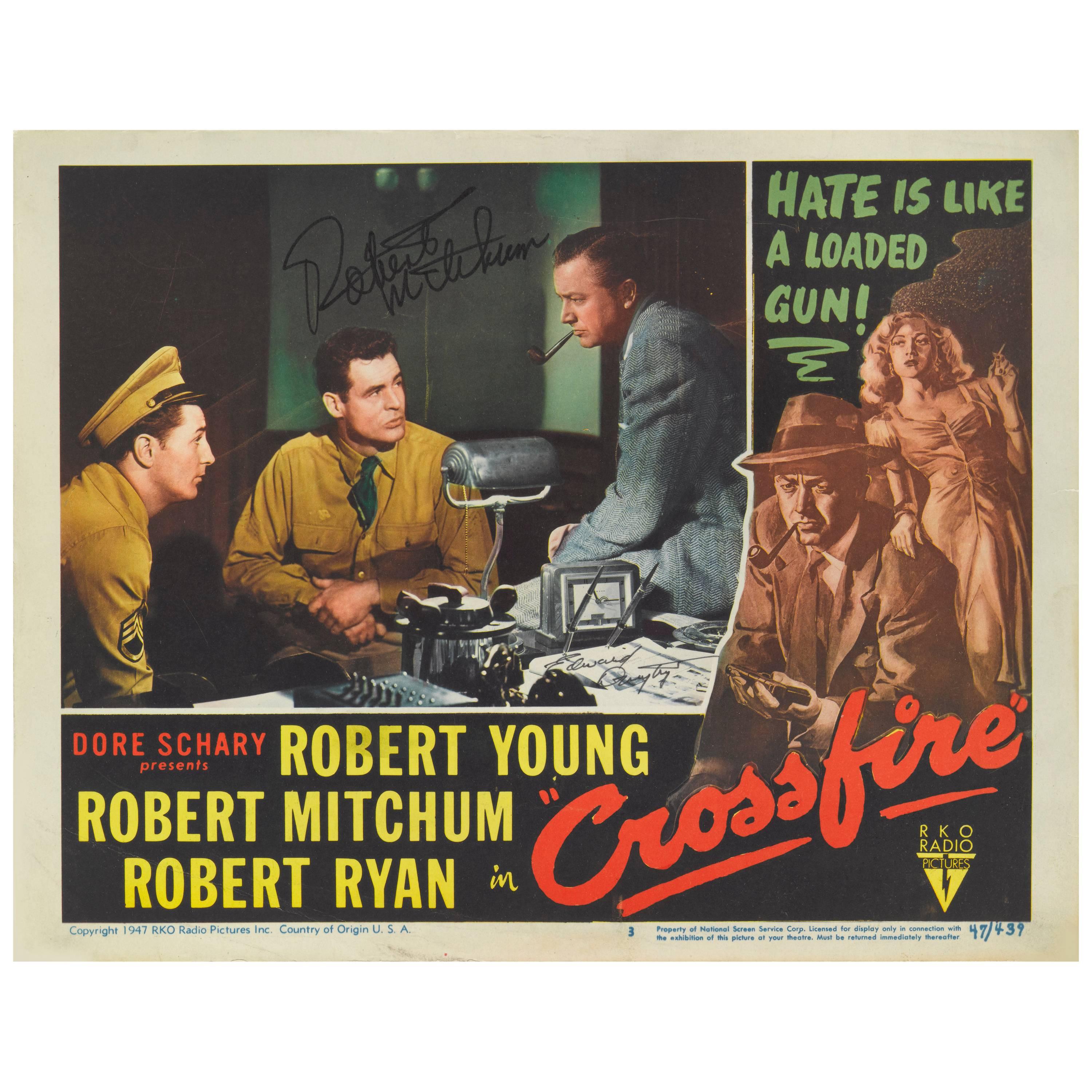 'Crossfire' Original US Lobby Card For Sale