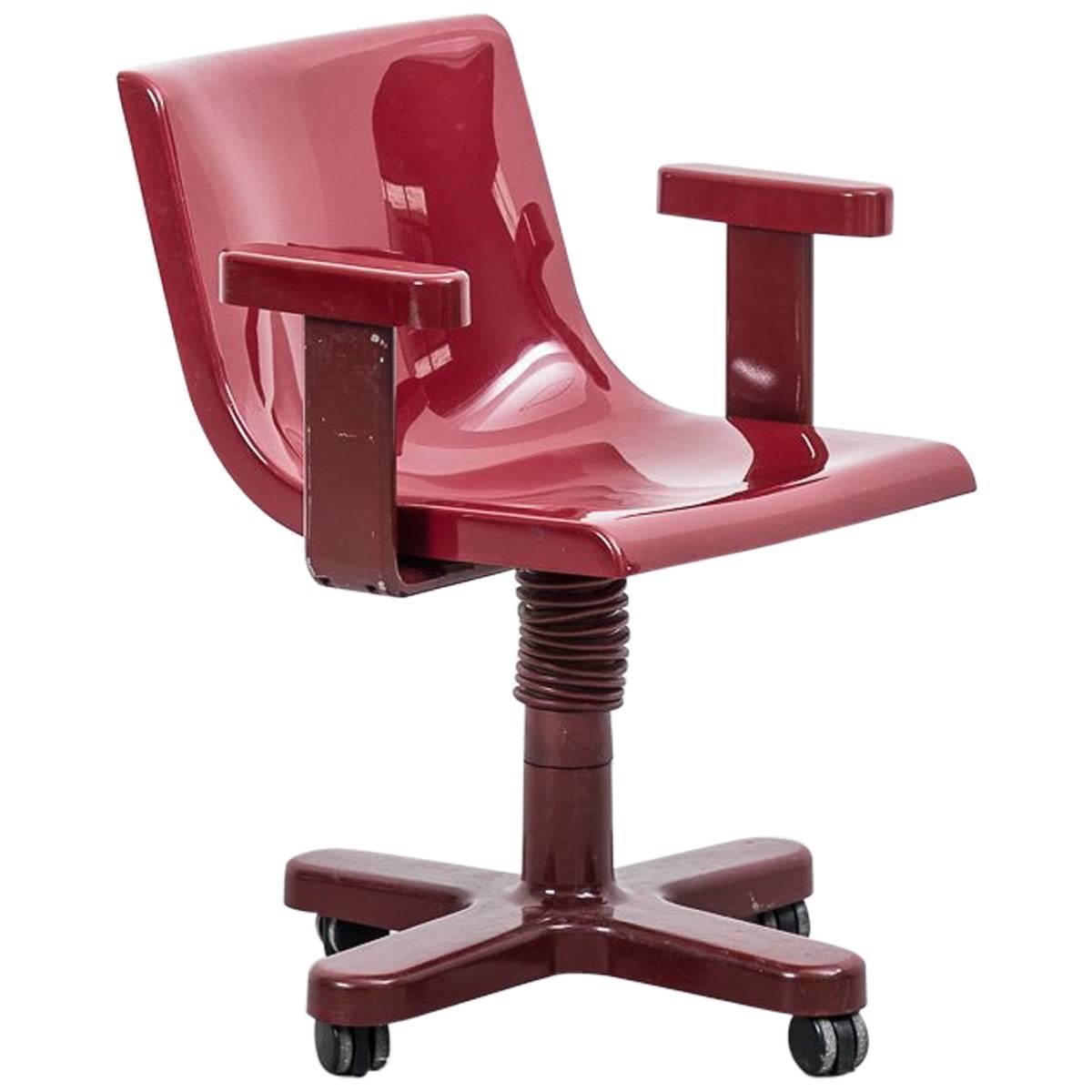 Ettore Sottsass Synthesis Desk Chair, Olivetti, Italy, 1973