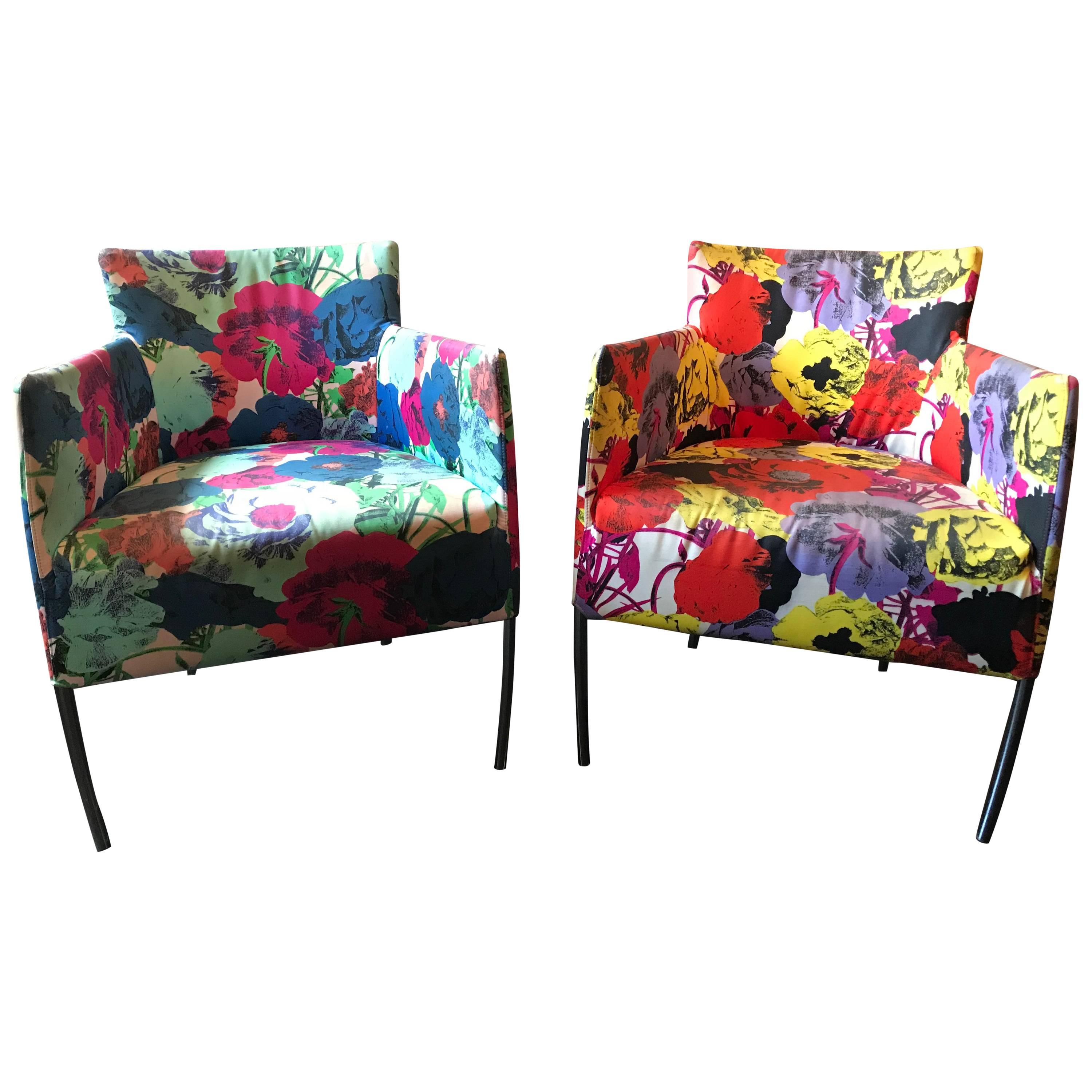 Pair of Chairs from the Versace Showroom, 1990s