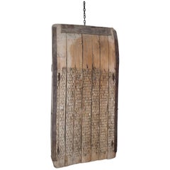 Antique Catalan Threshing Board or Tribulum