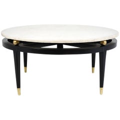 Mid-Century Modern Lacquered Floating Coffee Table