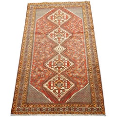 Persian Ghashghaei Tribal Area Rug, circa 1930