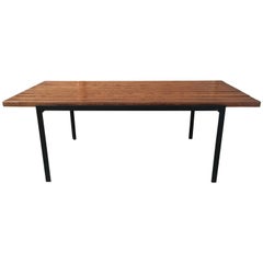 Iconic Slated Bench or Coffee by Florence Knoll