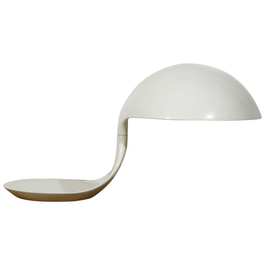 Elio Martinelli for Martinelli Luce “Cobra” Table Lamp Model 629, Italy, 1968 For Sale