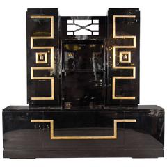 Important and Stunning Custom Designed Cabinet by James Mont 10