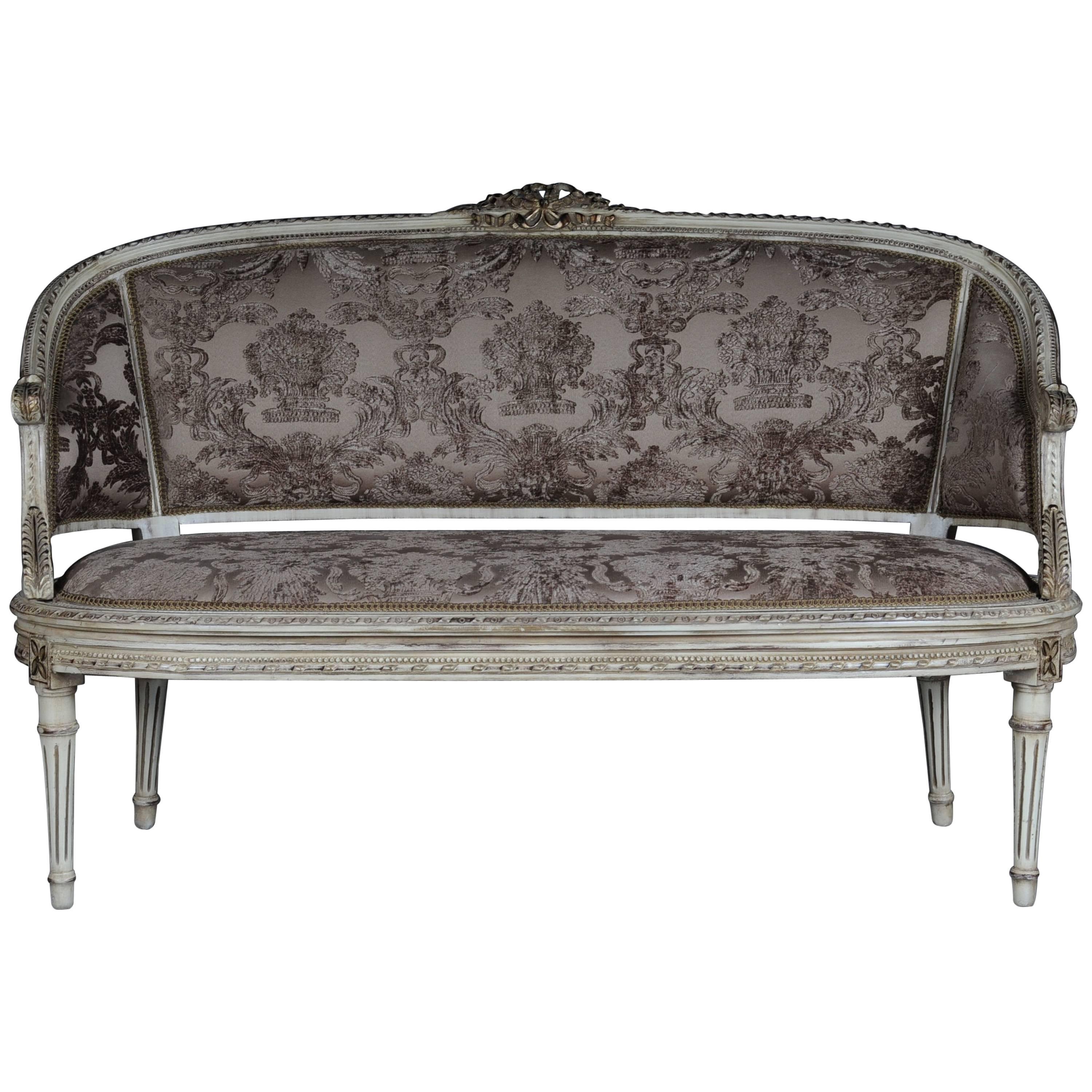 Schönes Sofa aus Canape im Louis-XVI-Stil im Angebot