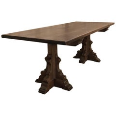 Spanish Solid Walnut Dining Table