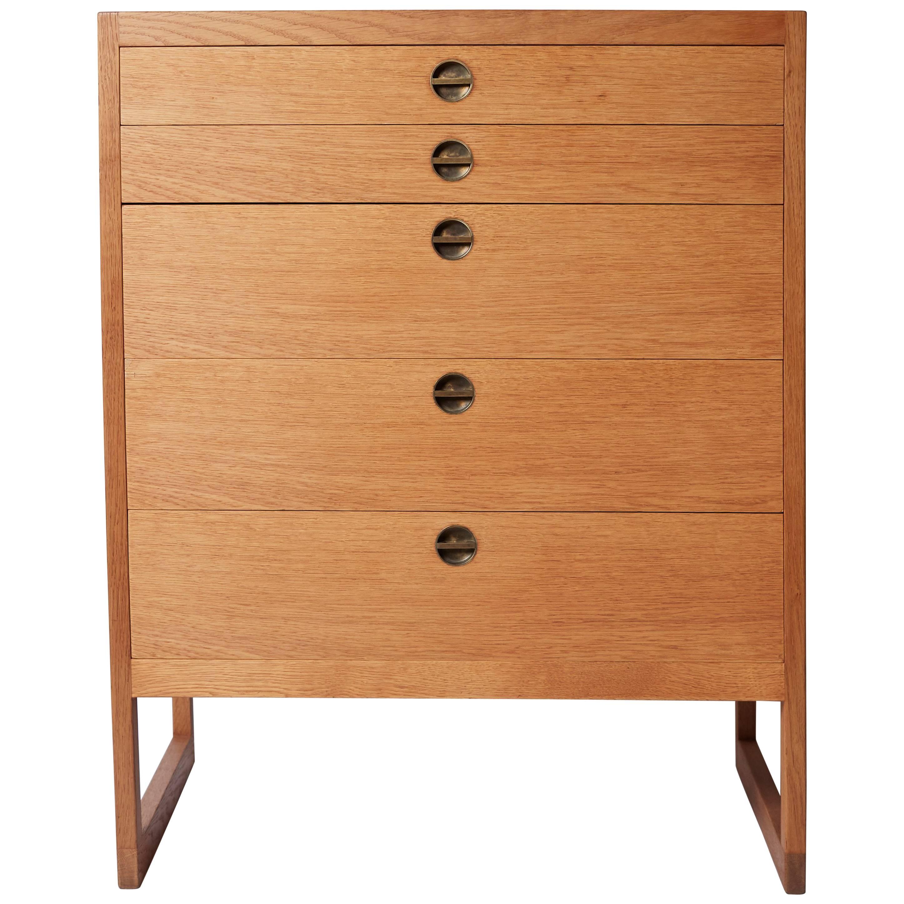 Chest of Drawers by Borge Mogensen, circa 1957 For Sale