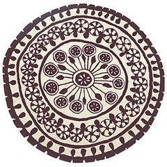 Rangoli Medium Round Hand-Tufted Wool Rug by Nani Marquina