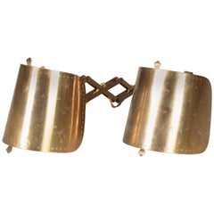 Pair of Alfred Müller Wall Lights by AMBA, 1940s
