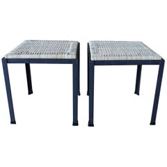 Pair of Stools by Danny Ho Fong for Tropi-Cal