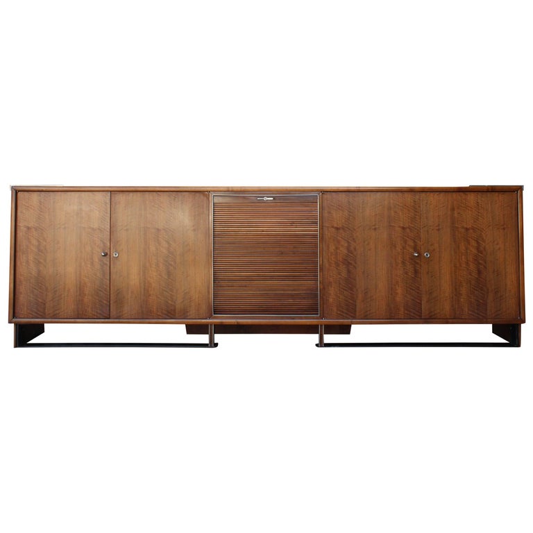 Paul Dupré-Lafon walnut cabinet, 1930, offered by Hollywood at Home
